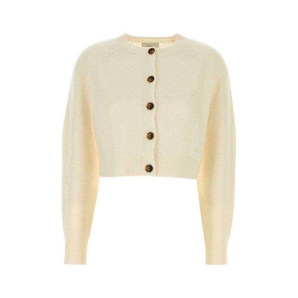 Loulou De Saison Women Ivory Cashmere Heike Cardigan
